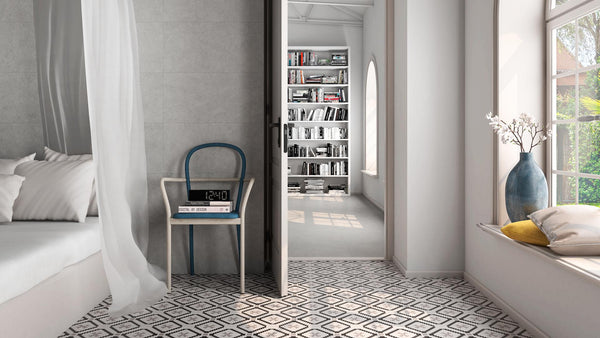 Deco Terrazzo Lempicka 223x223x11mm Porcelain Matt Tiles (1.00sqm/box)