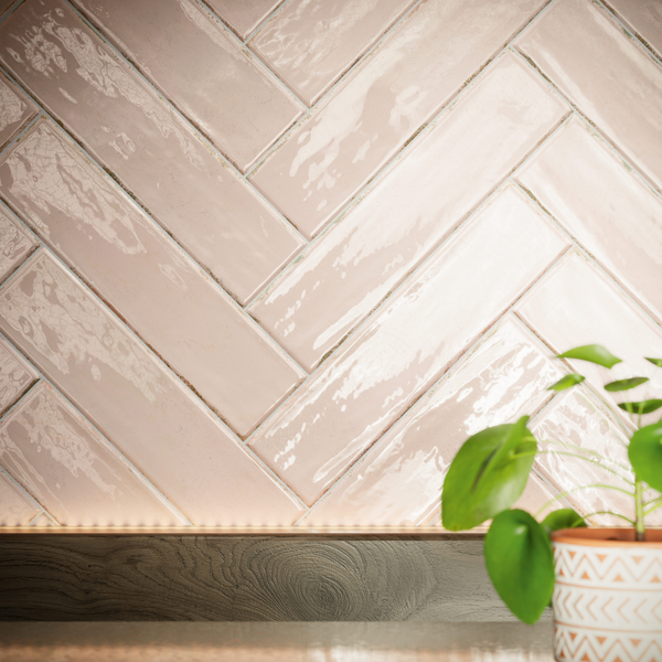 CRACKLE PINK BLUSH GLOSS CERAMIC 75x300x8.4mm (1m2/BOX)
