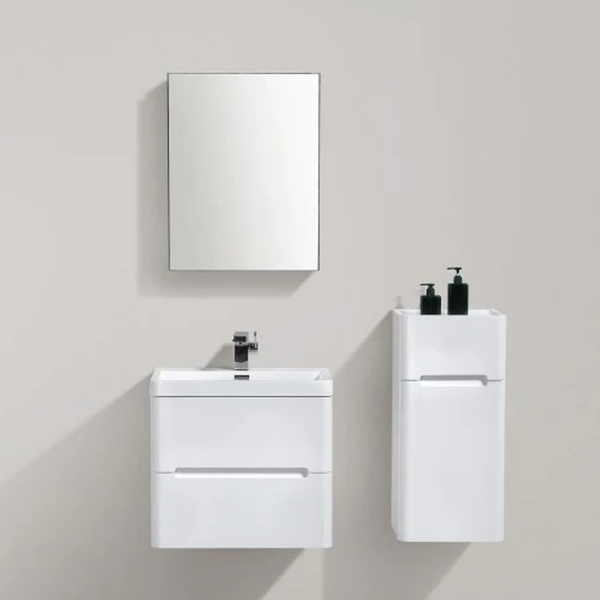 Venice 600 Double White Vanity Set