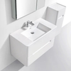 Venice 900 White Double Draw Vanity Set