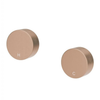 Wall Tap Set Quarter Turn Ceramic Spindle Thermostatic Tap Brushed Champagne