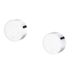 Wall Tap Set Quarter Turn Ceramic Spindle Thermostatic Tap Chrome