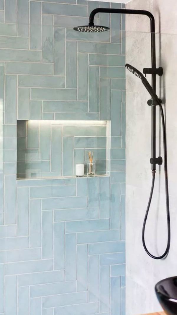 Aquarella Turkish Blue Gloss300x75x8 1.12 M² / Box