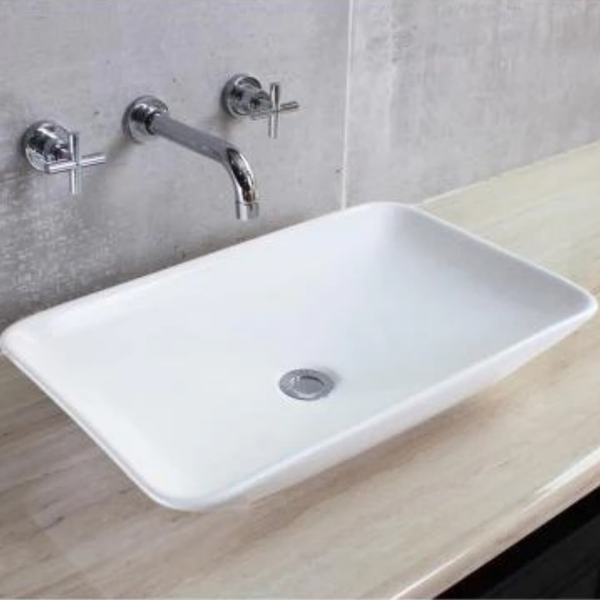 Zen Countertop Basin White