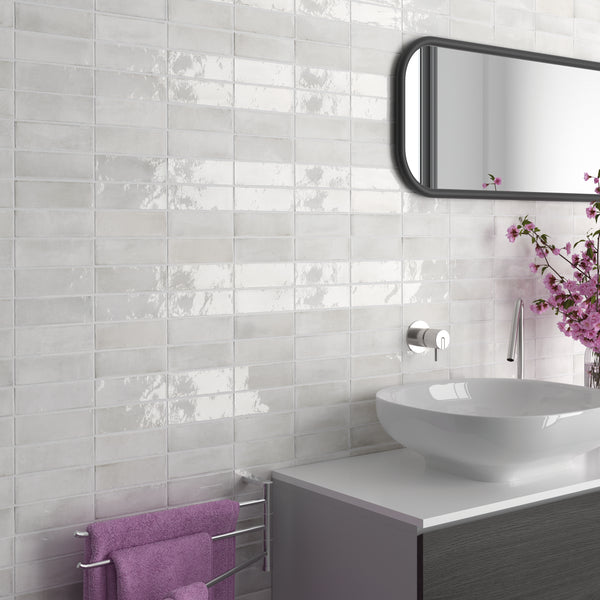 COCO WHITE GLOSS 50x150x9mm (0.495m2/Box)ctn