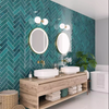 La Riviera Metro Quetzal 65x200x9mm Ceramic Gloss Tiles (0.50sqm/box)