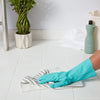 best way to deep clean porcelain bathroom tiles