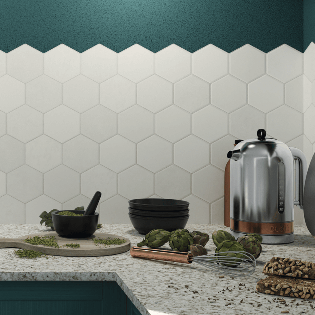 Hexagon Bathroom & Kitchen Tiles