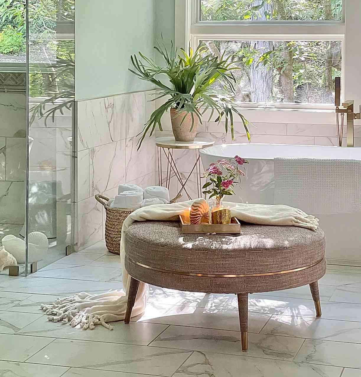 bathroom seating