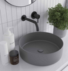 Surface Mounted Ceramic Basin - Round Stone