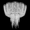 11xE14 Cascading Crystal Ceiling Fitting
