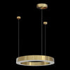 30W LED SMD 50cm Halo Pendant Gold WW
