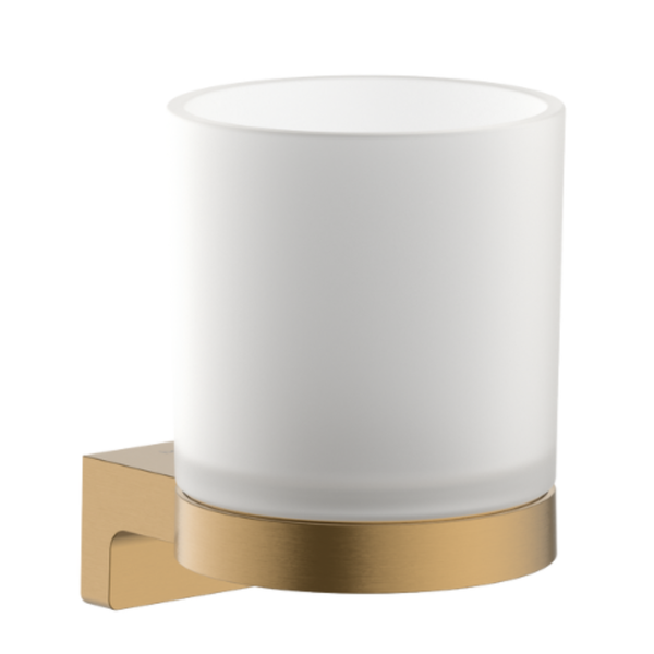 hansgrohe AddStoris S Toothbrush tumbler Brushed Bronze