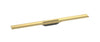 Hansgrohe Raindrain Flex Finish Set Shower Drain 1000 Cuttable For Wall Mounting Polished Gold Optic