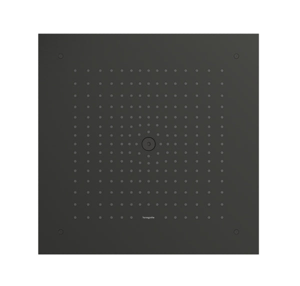 Raindance E Overhead shower 4000/400 1 jet EcoSmart ceiling integrated - Brushed Black Chrome