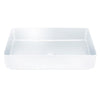 Rectangle Surface Basin Glossy White