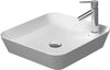 Cape Cod Square Washbowl White , 460 mm