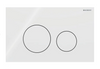 Sigma40 Actuator Plate for Dual Flush, Round - White
