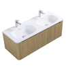 AZZARO 1200 OAK - Double Vanity Set