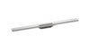 Hansgrohe Raindrain Flex Finish Set Shower Drain 1000 Cuttable For Wall Mounting Brushed Stainless S