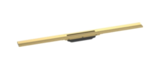 Hansgrohe Raindrain Flex Finish Set Shower Drain 900 Cuttable Polished Gold Optic