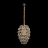 6xE14 Diana Crystal Chandelier - Amber
