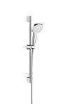 Hansgrohe Croma Select E Shower Set 110 1Jet Ecosmart 9 L/Min With Shower Bar 65 Cm White/Chrome