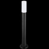 1xE27 Candle Bollard Black