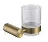 Bijiou Valleuse Tumbler Holder Gold Antique Brass