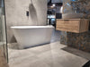 Frances Freestanding Bath 1500x755x530Matt White