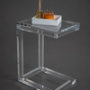 Slide Side Table Clear