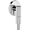 FixFit Fine S Wall Outlet With Non-Return Valve - Chrome
