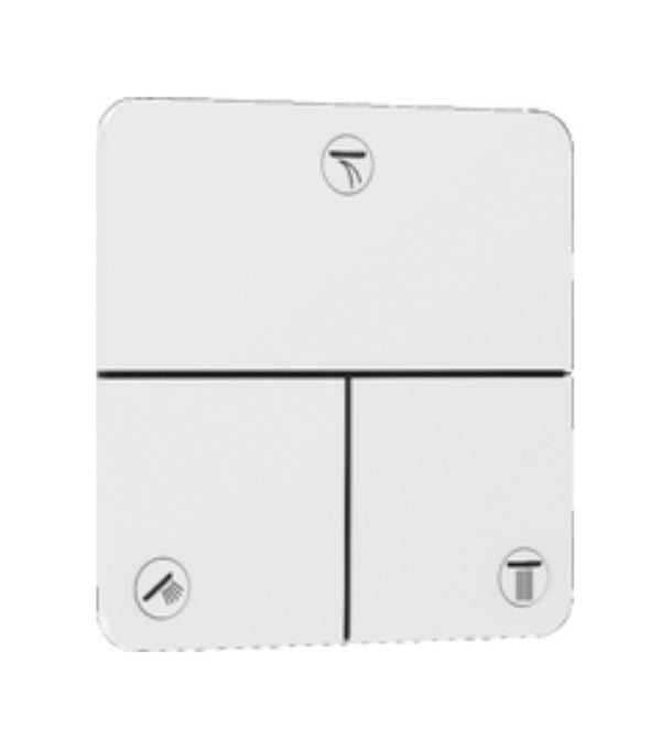 Hansgrohe Showerselect Comfort Q Valve For Concealed Installation For 3 Functions Matt White