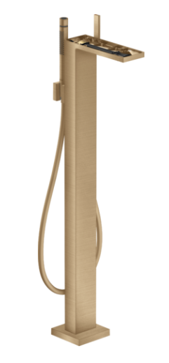 Axor MyEdition Single Lever Bath Mixer Floor-standing without Plate Brushed Bronze