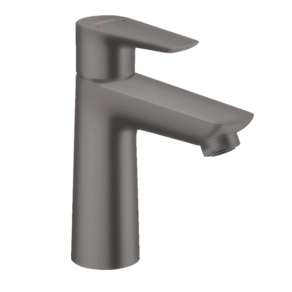 HG Talis E 110 Basin mixer W/O Waste Brushed Black Chrome
