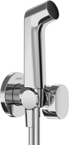 EcoSmart+ S Bidette Hand Shower 1jet for Cold Water with Shower Holder and Shower Hose Chrome