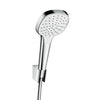 Hansgrohe Croma Select E Shower Holder Set 110 1Jet With Shower Hose 125 Cm White/Chrome