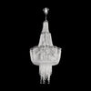 12xE14 Med. Cascading Crystal Chandelier