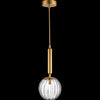 1xG9 FizzPop Pendant AB/Clear Bulb Included