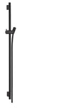 Hansgrohe Unica Shower Bar S Puro 90 Cm With Isiflex Shower Hose 160 Cm Matt Black
