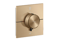 AXOR ShowerSel ID th.conc.2outl.sq BBR Brushed Bronze