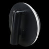 3W+8W LED Round Wall Reading Light Black