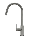 Retractable Round Paddle Kitchen Mixer Gun Metal