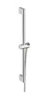 Hansgrohe Unica Shower Bar Pulsify S 65 Cm With Push Slider And Isiflex Shower Hose 160 Cm Chrome