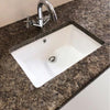 Wide Rectangle Underslung Basin 470x470x285mm