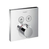 Hansgrohe Showerselect Thermostat For Concealed Installation For 2 Functions Chrome