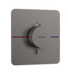 Hansgrohe Showerselect Comfort Q Thermostat For Concealed Installation Brushed Black Chrome