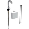 Washbasin tap Piave, deck-mounted, battery operation, with exposed function box: bright chr