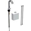 Washbasin tap Piave, deck-mounted, battery operation, with exposed function box: bright chr