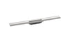 Hansgrohe Raindrain Flex Finish Set Shower Drain 800 Cuttable For Wall Mounting Brushed Stainless St